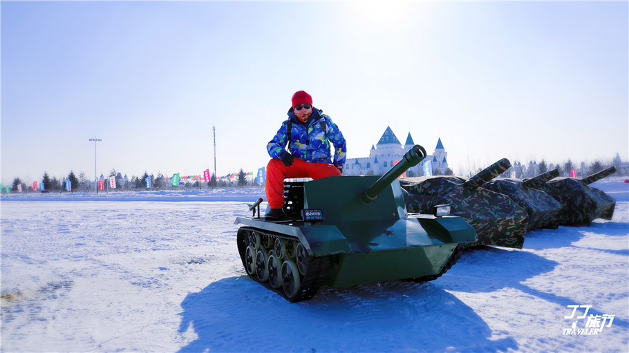 想一想雪花还会飘到哪里,就像童话世界一样的雪景