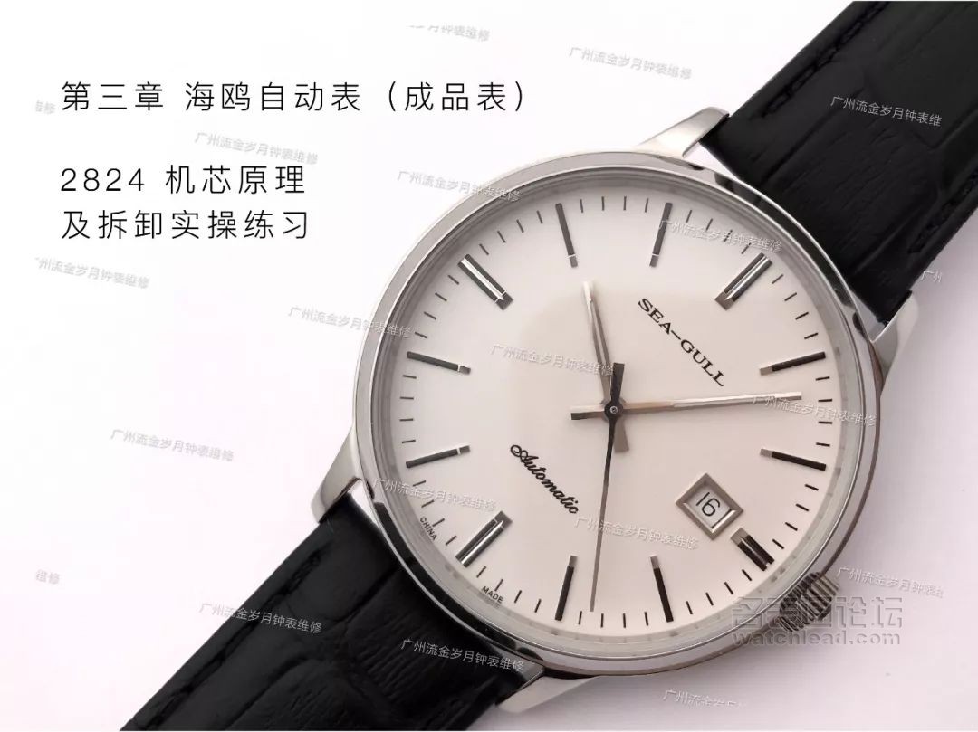学会修表很简单：零基础也能学会2824、955、2834、2892机芯保养