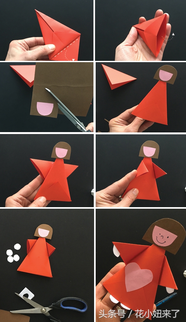 用彩纸做感恩的手工贴在纸上,如何培养孩子感恩的心视频