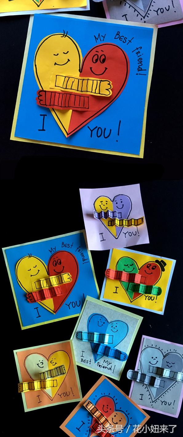 用彩纸做感恩的手工贴在纸上,如何培养孩子感恩的心视频