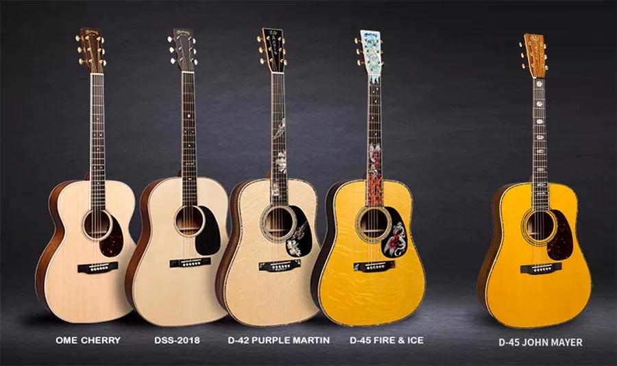 马丁2023新款吉他,martin2018新款吉他