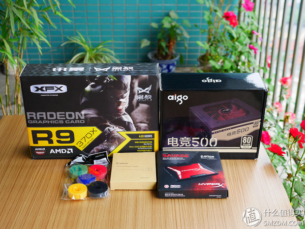 小升级爱国者发现机箱电源、Kingston金士顿HyperX240G硬盘、XFX讯景R9370装机实战