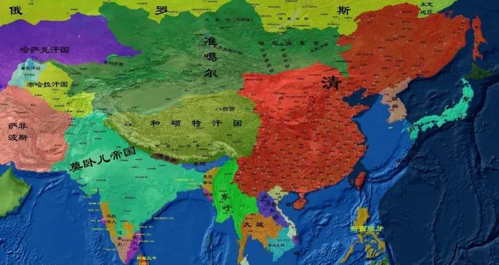 谭其骧中国历史地理图,谭其骧历史上的中国