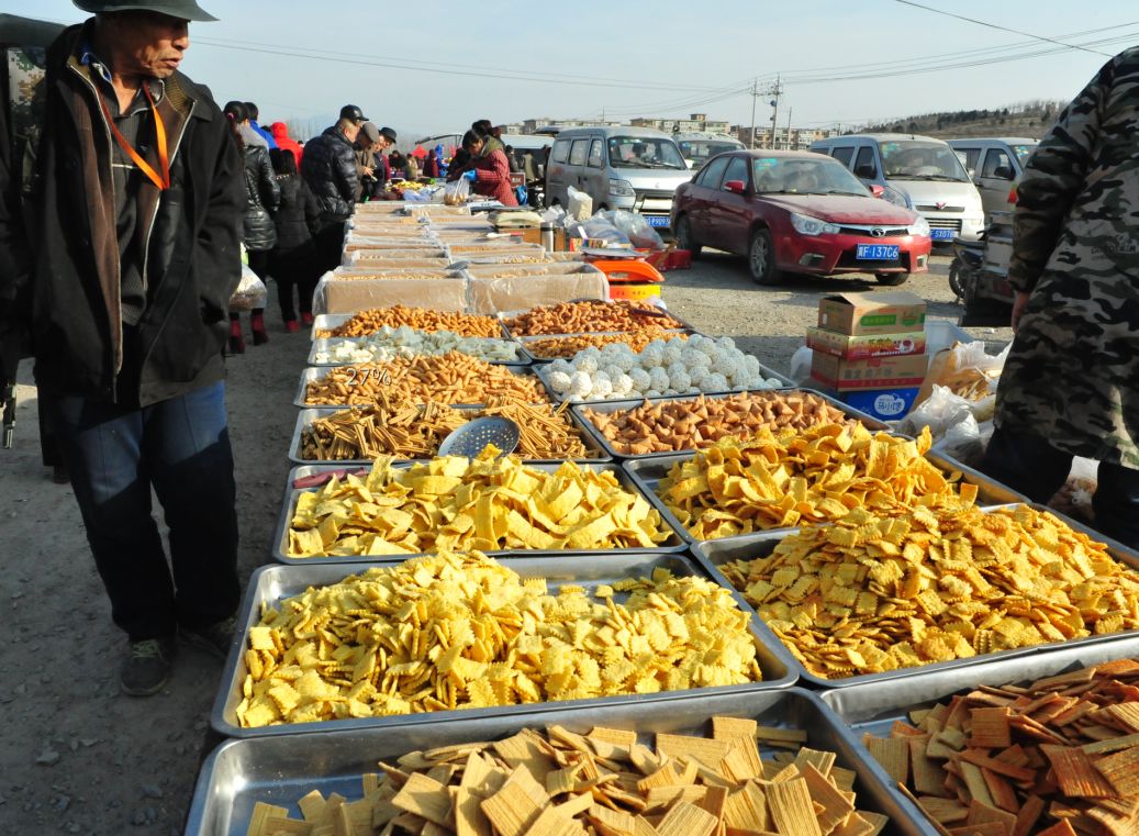 办年货快来坨里赶大集,赶大集办年货浓浓年味迎春节