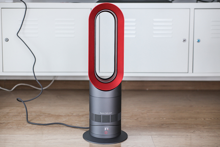 dyson中国红新年礼盒,戴森dysonam09无叶电风扇