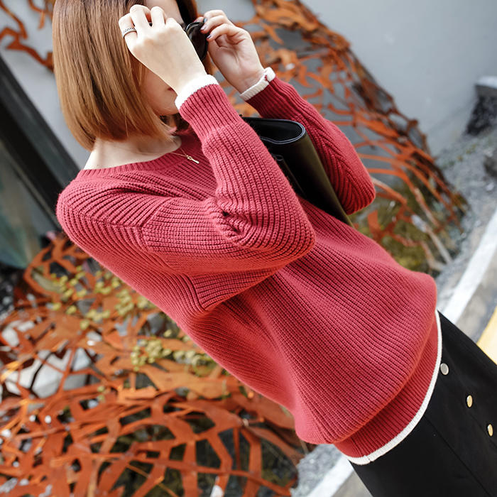 针织衫今年最流行的毛衣大爆款,针织衫很好看简约百搭