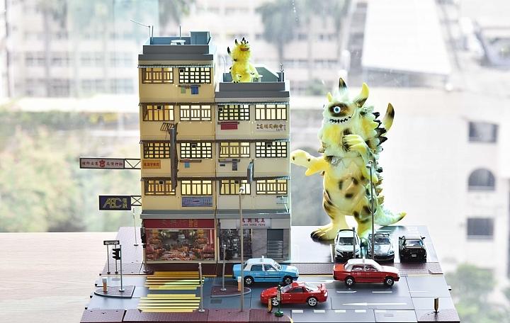 把香港带回家！TINY微影Bd7「香港传统公寓街景」模型开箱制作！