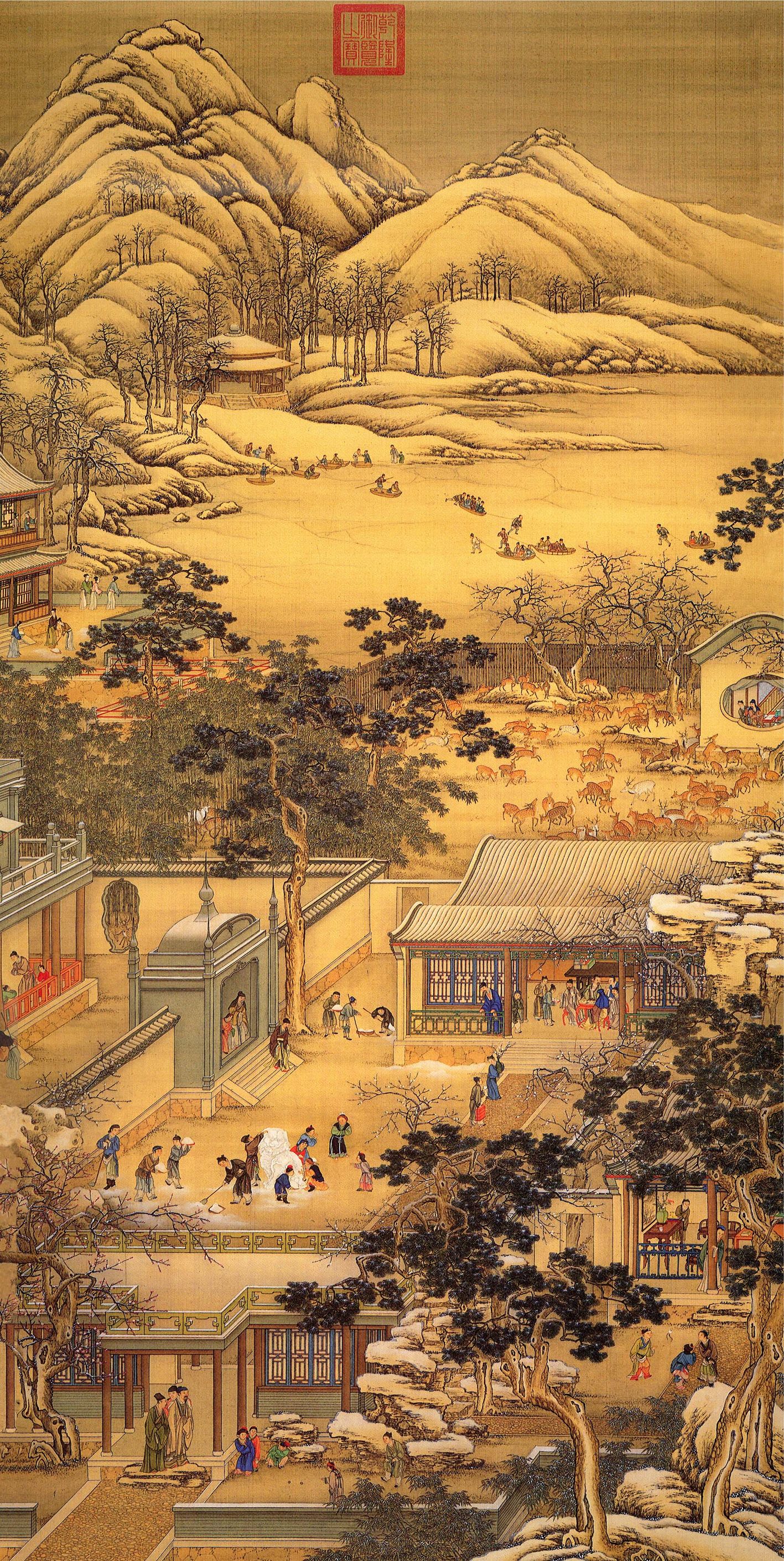 寒随一夜去，春逐五更来：寻觅丹青中的年俗密码