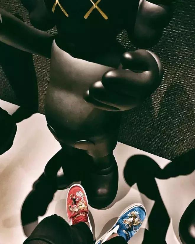 vans明星款,vans本身就很火