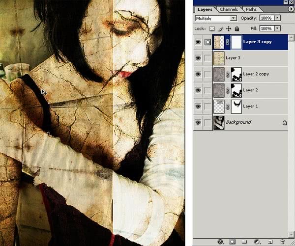 ps魔力艺术效果,ps复古效果图