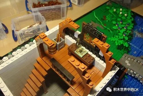 教程手把手教你如何用乐高搭建中古场景5之水车屋