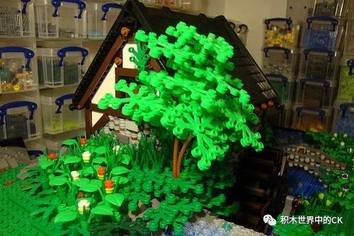 教程手把手教你如何用乐高搭建中古场景5之水车屋