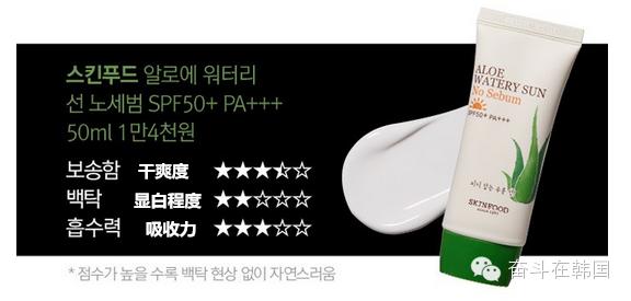 韩国talant防晒霜,韩国油痘肌防晒霜推荐
