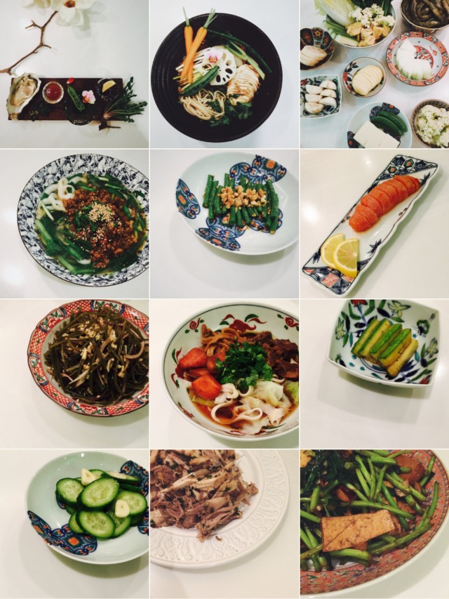 每天做沙拉,每天坚持做好每一道菜