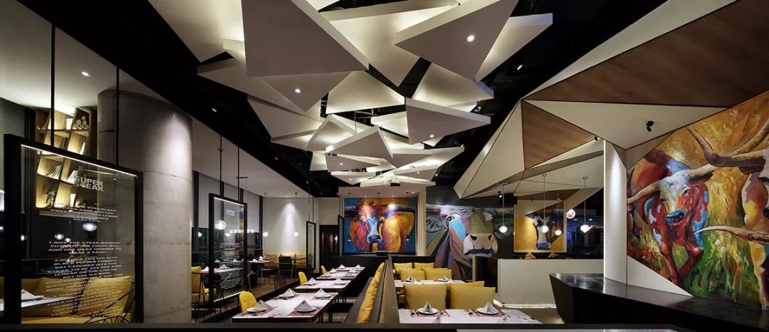 艺鼎新作｜钻石般璀璨的格调空间，牛扒馆很“牛”！