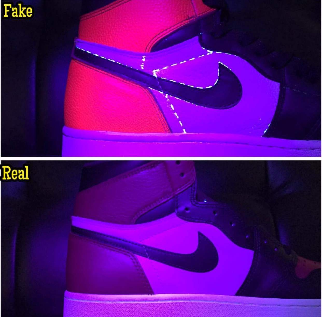 怎么辨别aj1水洗牛仔低帮真假,怎么分辨aj1的真假低帮