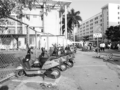 海口大学城的共享电动车 (海南桂林洋有共享电动车吗)