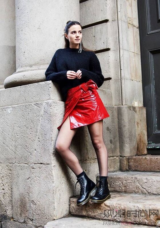 酷girl穿搭秋冬套装,姑娘们衣橱必备的单品