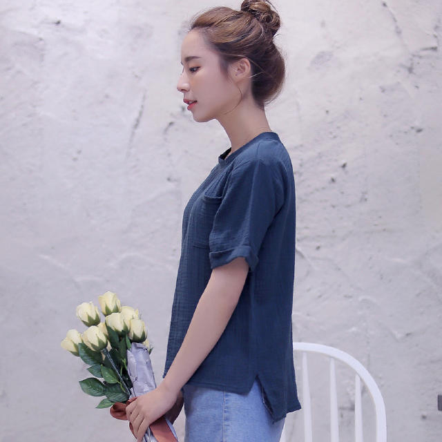 凉爽t恤衫,秋季时髦又洋气小短衫