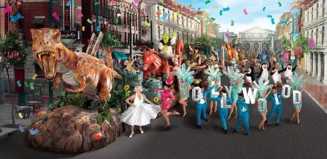 新加坡环球影城二十四座游乐设施,新加坡环球影城主题乐园图片