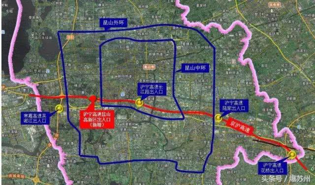 大起势！这5个地方将成昆山次中心，周边身价看涨…