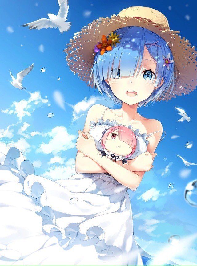 雷姆动漫头像女生,雷姆动漫头像高清唯美