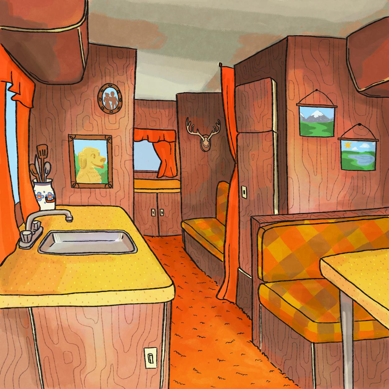 插画师hana美食插画,hannahjesus手绘插画