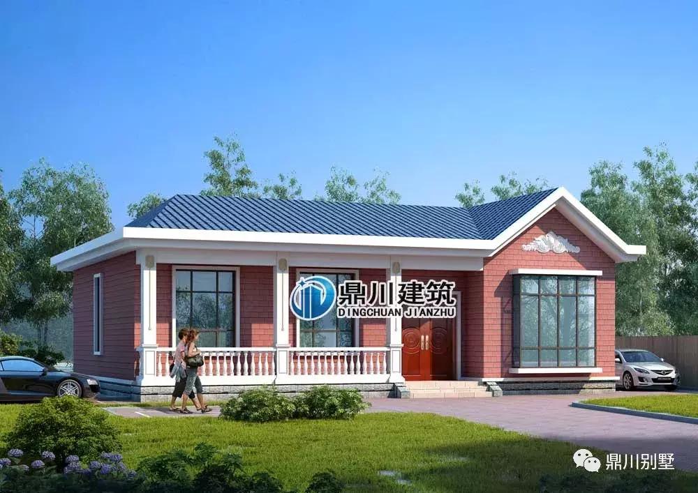 农村一层100平方轻钢别墅要多少钱,11款一层农村别墅