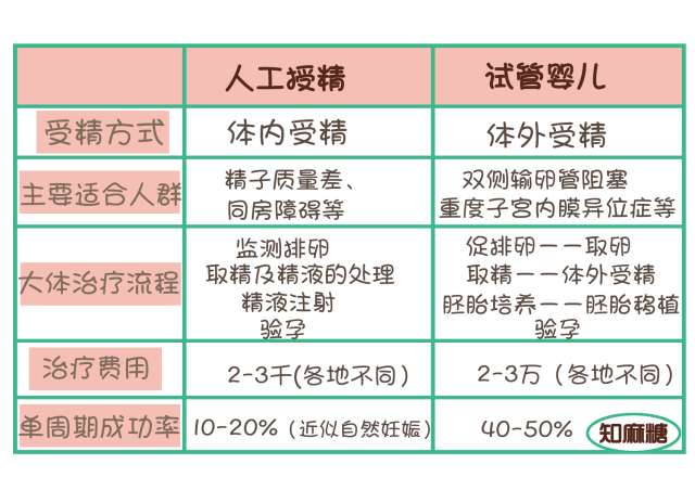 人工授精好还是试管婴儿好一点,人工授精好还是试管好