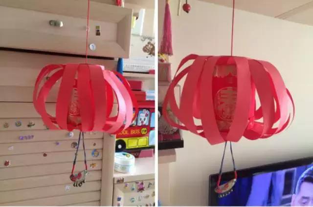 中秋幼儿园最简单手工请柬灯笼,8-12岁中秋手工灯笼发光