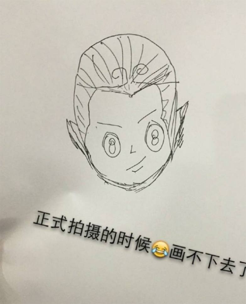 除了做演员之外，赵丽颖还是个灵魂画手！海润真是捡到宝了！