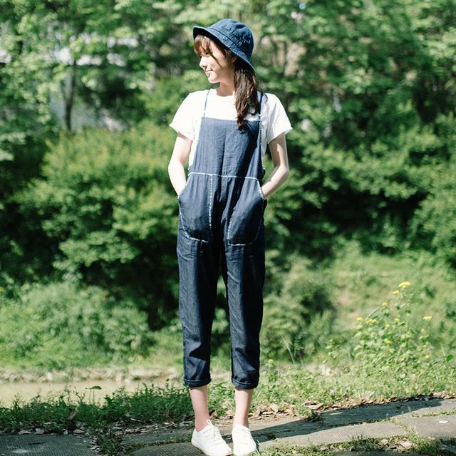 减龄背带裤夏季儿童,童趣古着牛仔背带裤