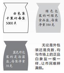 大量假盐流入市场,昆明假盐最新事件