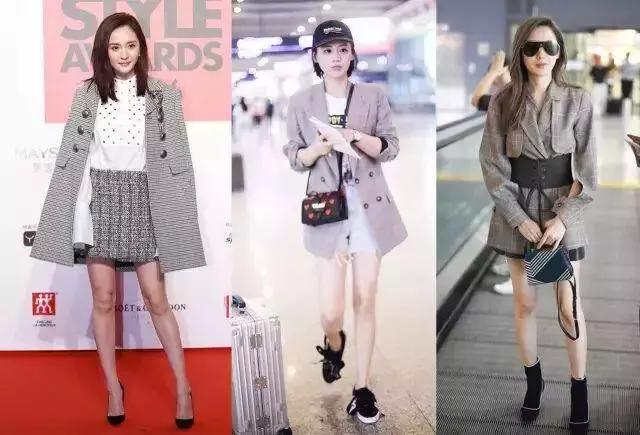 格纹怎么穿显瘦,韩式格纹怎么穿