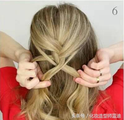 四款超唯美编发教程想不漂亮都难,唯美优雅的新娘编发