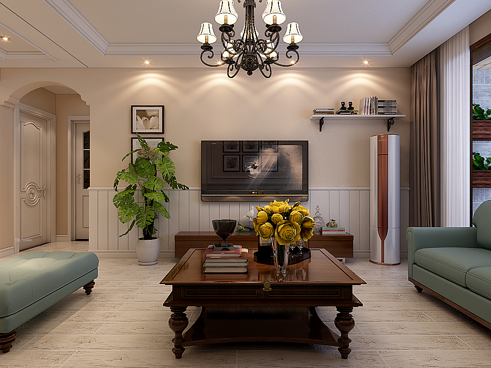 风格设计灵感案例作品,设计大师美式风格作品