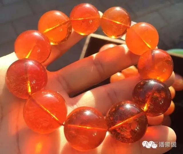 沁色蜜蜡怎么回血,怎么看回流蜜蜡