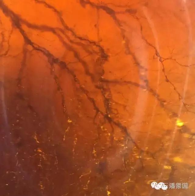 沁色蜜蜡怎么回血,怎么看回流蜜蜡