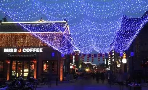 夜市迷人美丽烟火夜景,越夜越撩人的夜景