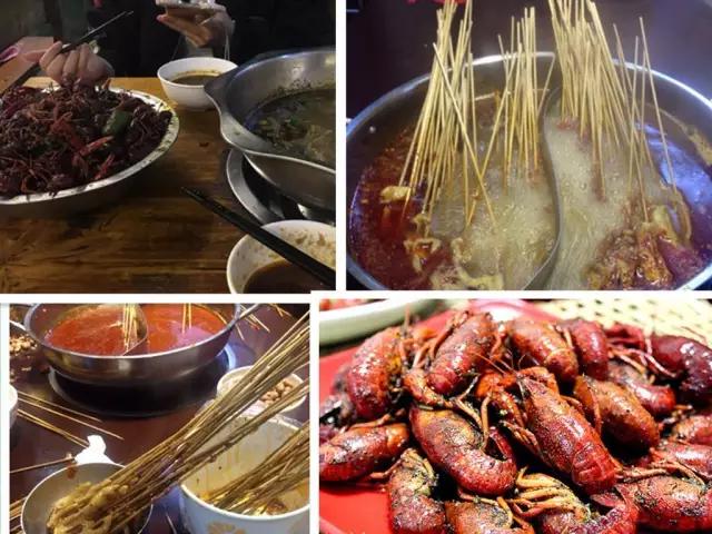 夜市迷人美丽烟火夜景,越夜越撩人的夜景