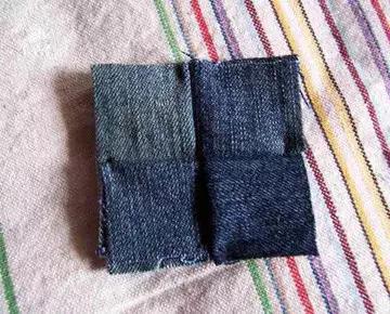 用旧牛仔裤做好看的挂墙收纳袋,旧牛仔裤改造车载收纳袋