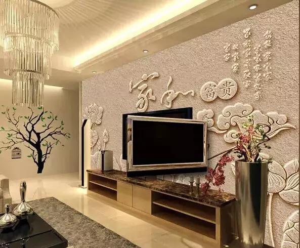 砂岩背景墙效果图大全,中式砂岩浮雕墙