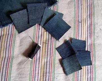 用旧牛仔裤做好看的挂墙收纳袋,旧牛仔裤改造车载收纳袋