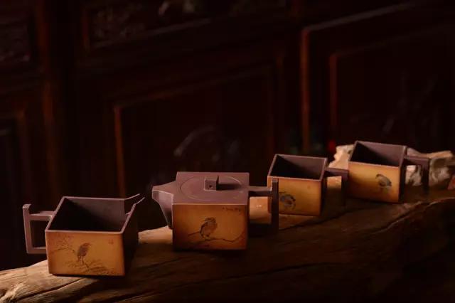 紫砂壶方器效果图,方器紫砂壶适合泡什么茶