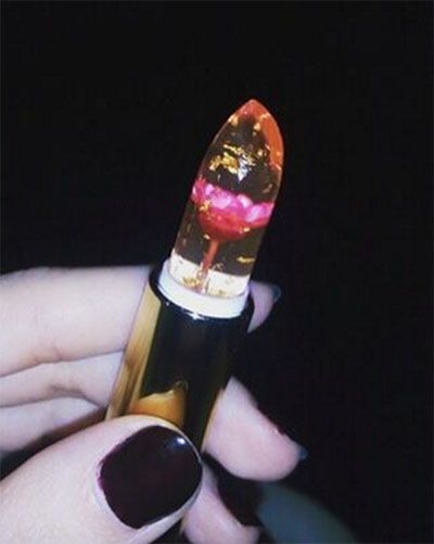 花果冻变色唇膏,泰国草莓味变色唇膏