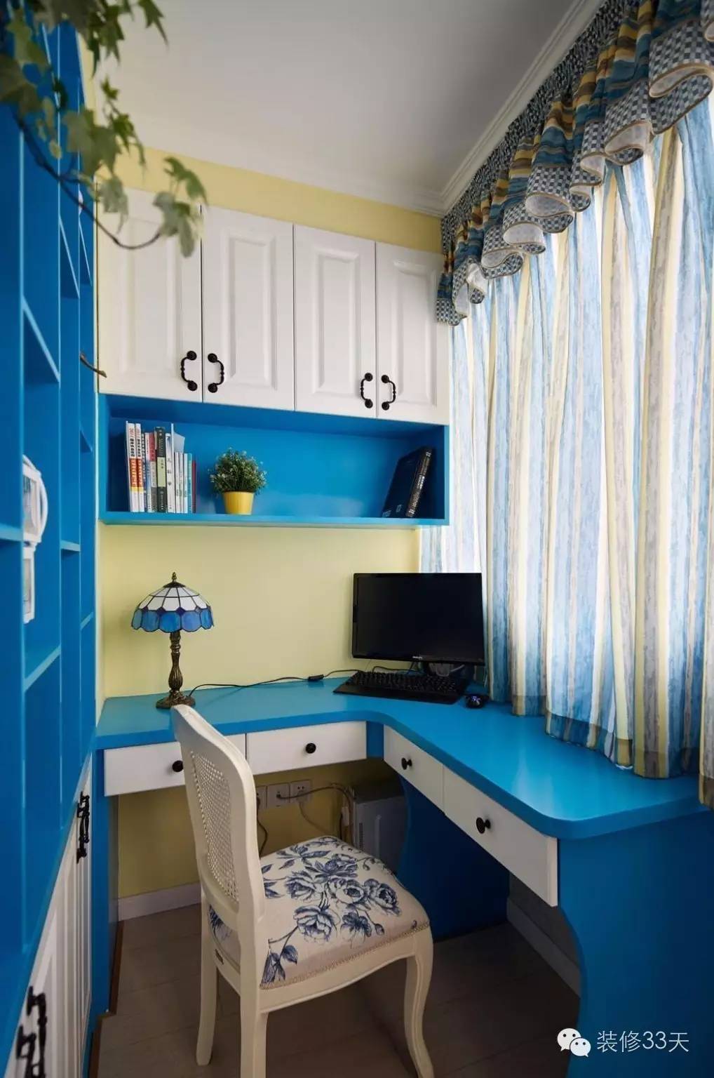 地中海风格装修77平小两房,90平米两室一厅简约地中海风格