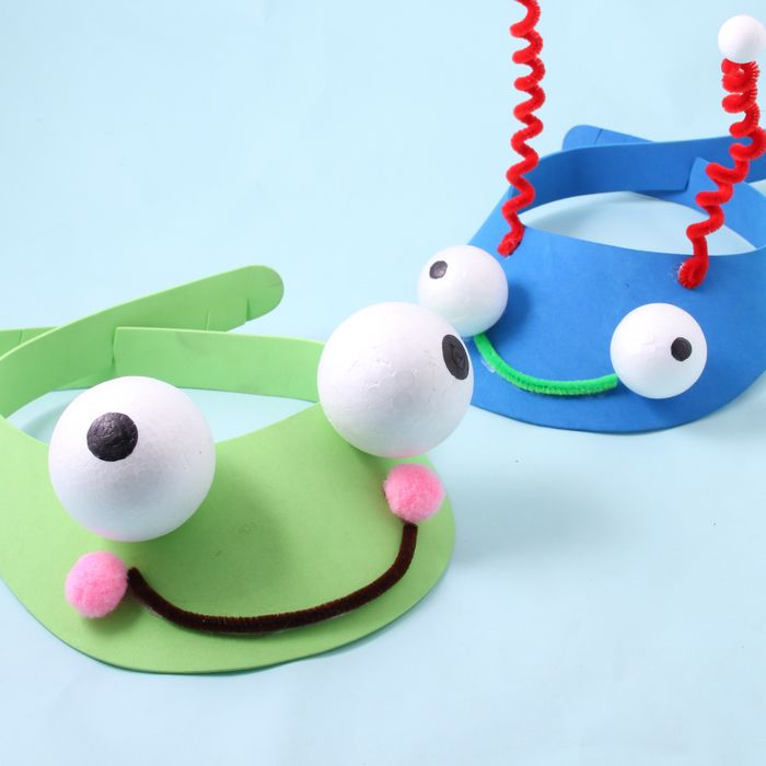 夏日遮阳帽手工最简单的,夏日遮阳帽手工儿童