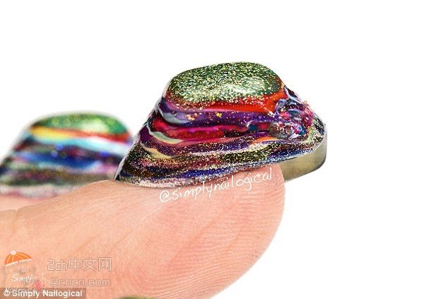 欧美指甲设计,日本有创意指甲