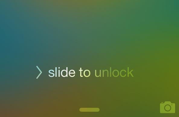 ios9滑动解锁,ios系统滑动解锁