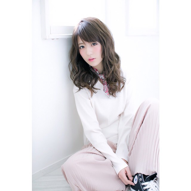 日系微卷羊毛卷女,甜美慵懒女装